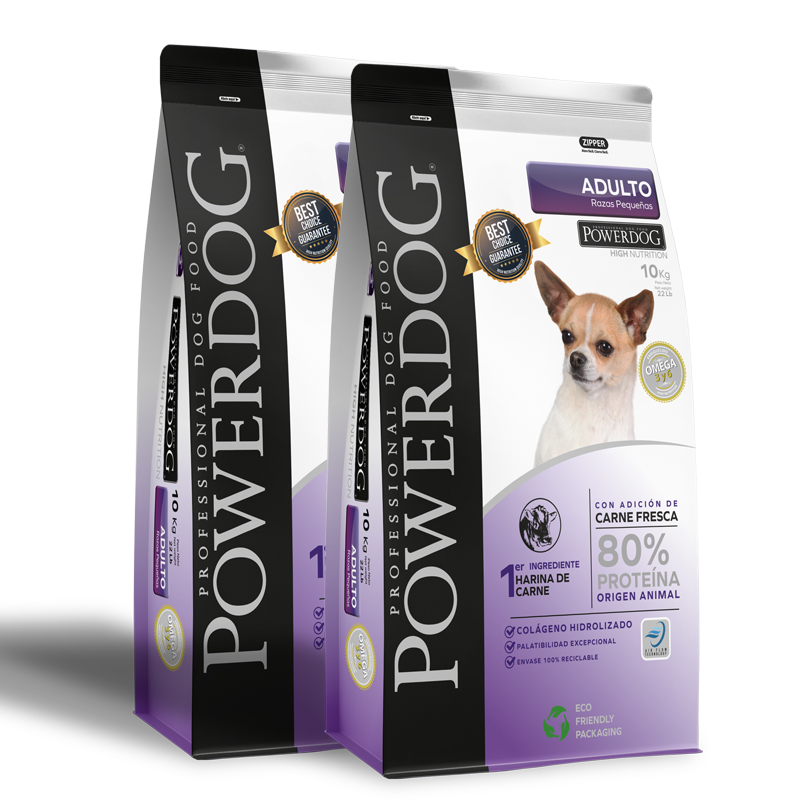 Powerdog raza pequeña pack oferta 20 kilos