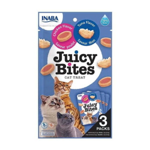 Juicy Bites pollo y atún PACK 3