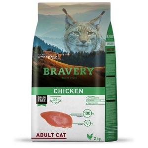 Bravery Adult Cat Pollo 7 kg