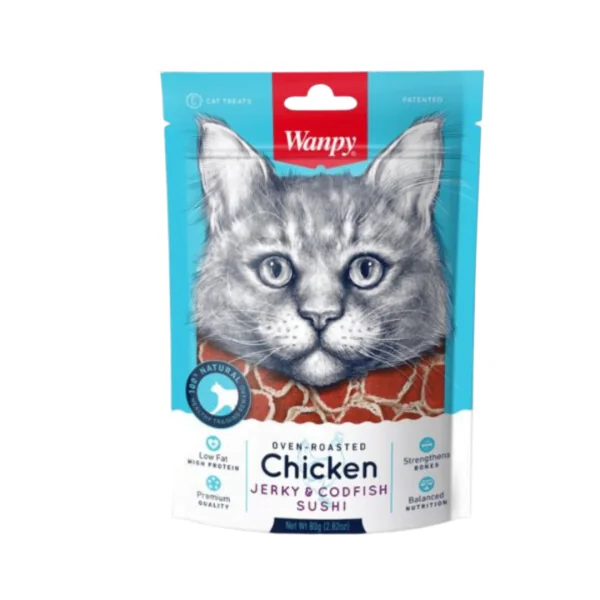 Wanpy Gato Chicken Sushi - Barrio Animal
