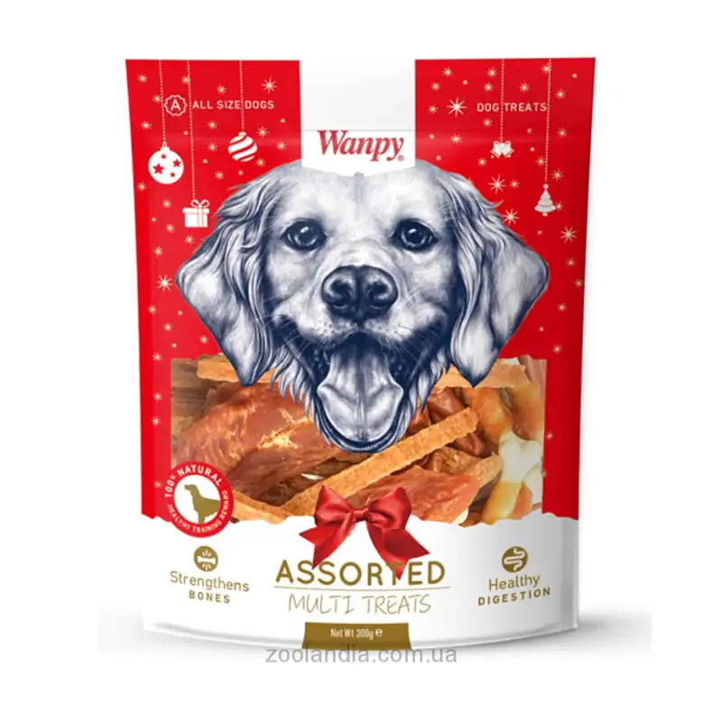Wanpy Assorted Multi Treats 300 gr
