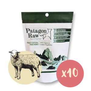 Patagon Raw Cordero PACK 10 ud OFF