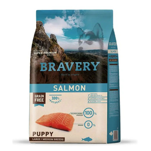 Bravery Puppy Salmon 12 kg